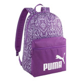 Mochila Puma Phase Aop Backpack 7994802 Diseño De La Tela Liso