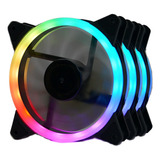 Kit Cooler Fan Redragon Gc-f011 Rgb 120mm Com 3 Unidades