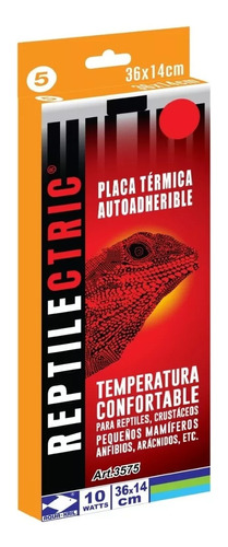Placa Térmica Para Terrario Reptiles 36x14cm 10 Watts 3575