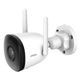 Camara De Seguridad Imou Bullet F22p Apta Exterior Con Audio Color Blanco