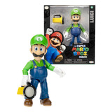 Nintendo The Super Mario Bros Movie Figura Luigi 5 Pulgadas