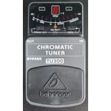 Pedal Afinador Guitar Baixo Behringer Tu300 Chromatic Tuner