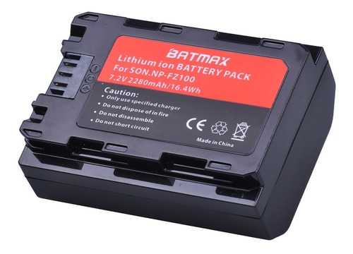 Bateria Np-fz100  P/ Sony A7iii A7r3 A9 A6600
