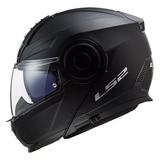 Casco Moto Rebatible Ls2 902 Scope Negro Mate Pinlock L