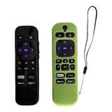 Control Compatible Con Sharp Roku Tv Lc-55lbu591 Mas Funda