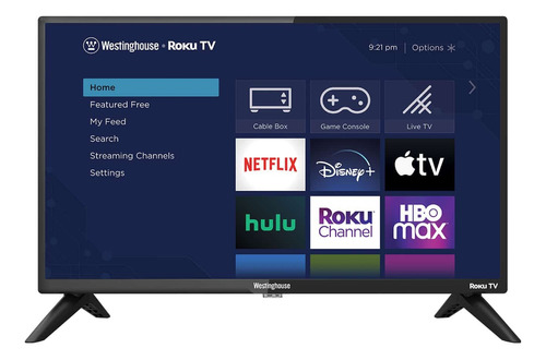 Television Westinghouse 24'' Roku Tv Wr24hx2210 + Soporte