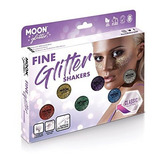 Agitador De Brillo Fino Clasico Moon Glitter, Surtido