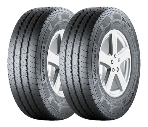 Kit X2 Neumaticos 195/75r16 107/105r Conti Vanco Contact Ap