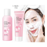 Set Lalkou-limpiador Facial Japonés Sakura+tónico Sakura 