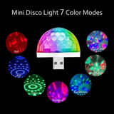 Luz Usb De Estrella Activada Por Sonido Y Mini Luces De Disc