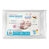 Travesseiro Latex Sintetico Lavavel Baby
