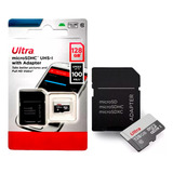 Cartão Memória Microsd/micro Sdxc 128gb Ultra 100mbs Sandisk
