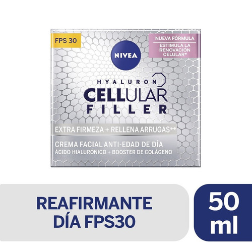 Crema Facial Antiarrugas Nivea Cellular Dia Spf30 50ml Tipo De Piel Todo Tipo De Piel