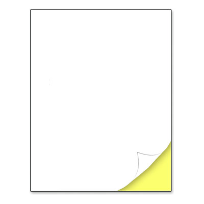 Papel Adhesivo Townstix Blanco Para Imprimir 200 Hojas A4