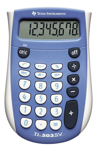 Calculadora De Bolso Texas Instruments Ti-503sv Com Supervie