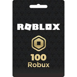 Cartão Presente Roblox 100 Robux 