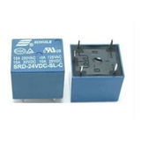 Rele Relay Srd 24 1 Polo 2 Posiciones 24 V Songle 250vac 10a