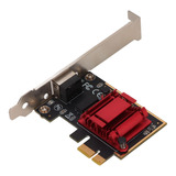 Adaptador De Tarjeta De Internet Pcie 2.5gbps 2500/1000/100m