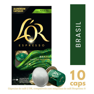Cápsulas Café L'or Brasil Espresso 10 unidades | MercadoLivre