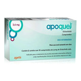 Apoquel Zoetis 3,6mg Anti Coceira Cães Com 20 Comprimidos