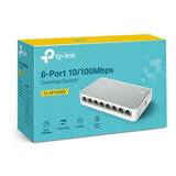 Switch Tp Link Tl Sf1008d 8 Puertos / Bocas Lan 10/100 Mbps