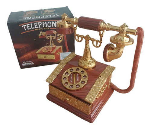 Telefone Retro Decorativo 