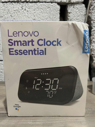 Lenovo Bocina Con Asistente Virtual Google Smart Clock