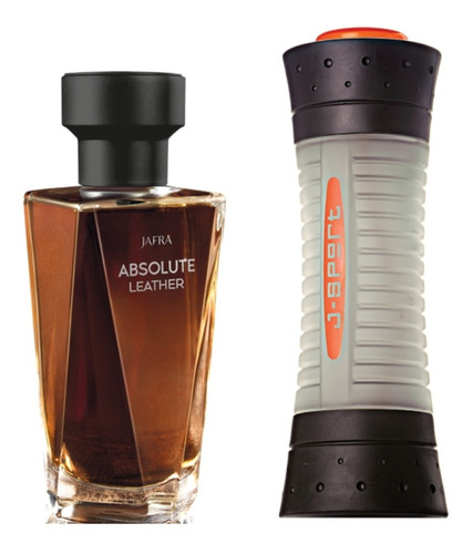 Jafra Absolute Leather & J-sport Original Set De 2 Perfumes