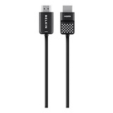 Cable Hdmi Belkin Alta Velocidad 1.8 Mts Negro