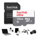 Cartão De Memória Sandisk Ultra 128gb Original P/câmera Baba