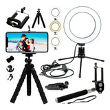 Luz Para Gravar Videos + Tripe P/ Celular Universal Envio24h