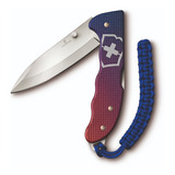 Victorinox Navaja Evoke Alox, 5 Usos, Azul-roja Color Rojo - Azul