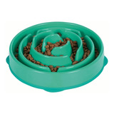 Comedouro Lento Fun Feeder Outward Hound Verde Grande