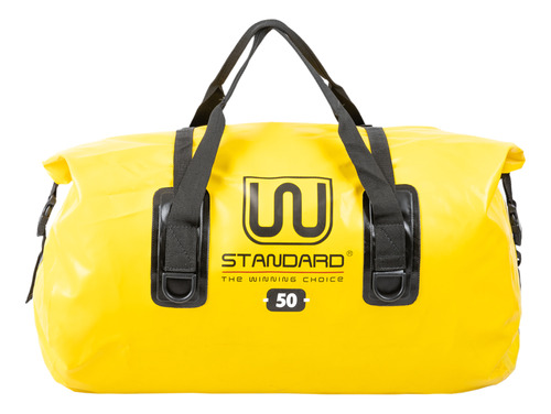 Bolso Estanco Impermeable Amarillo Con Negro 50l W Standard