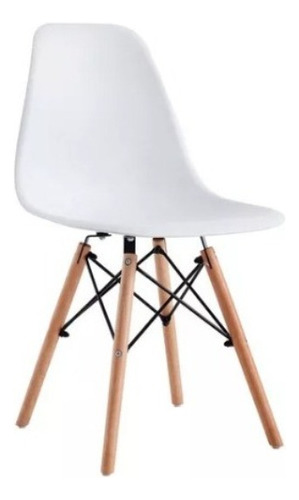 Eames Set De 4 Sillas Con Diseño Minimalista 