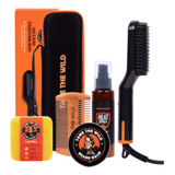 Kit De Alisador De Barba De Alta Calidad Tame The Wild - Cep