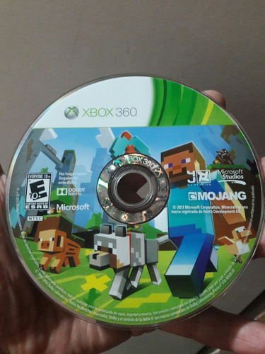 Minecraft Xbox 360 Físico A Veces Lo Lee, Sin  Garantía.
