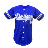 Camiseta Jersey Beisbol Dodgers Los Angeles Bordada