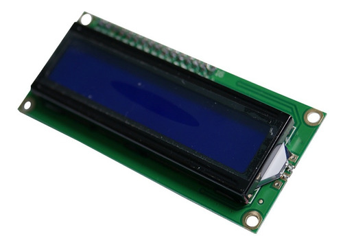 Display Lcd 16x2 1602 Azul C I2c Serie Desarrollo Pic Arm