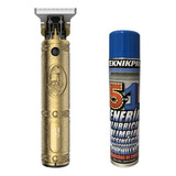 Kit Trimmer Duga D409 Dorada + Spray 5 En 1 Teknikpro