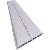 Paquete 5 Tablas De 4 Metros Machimbre Pvc Blanco 200x7mm