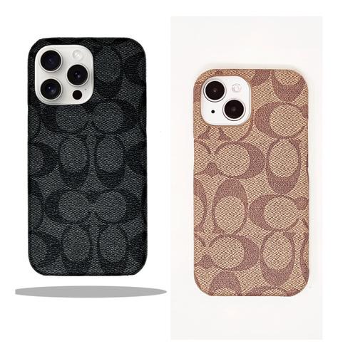 Fundas Case Para iPhone Coach Negro