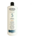Shampo Nioxin #5 Litro Pelo Con Tintura Caída Leve