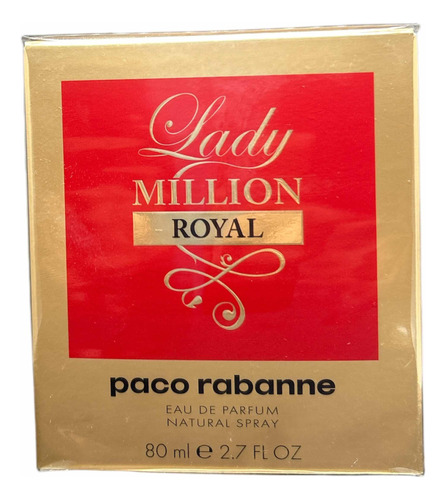 Perfume Lady Million Royal Dama Garantizado Envío Gratis