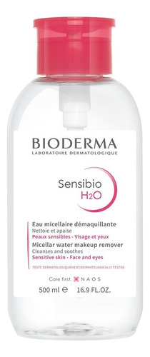 Agua Micelar Bioderma Sensibio H2o 500ml - L a $120