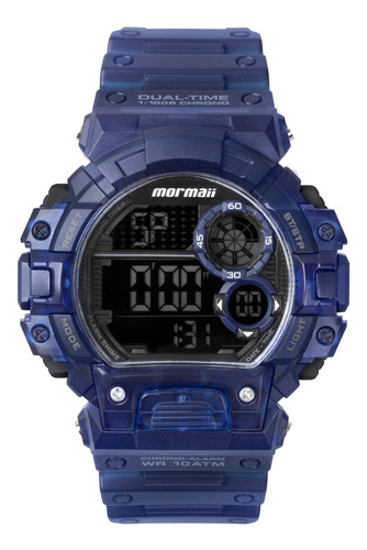 Relógio Mormaii Masculino Digital Action Azul Mo13613ae/8a