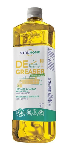 Limpiador Quitagrasa Antibacterial Degreaser Stanhome