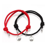 Set X 2 Pulseras Para Parejas  Magneticas  Amor Y Conexion