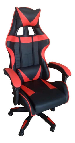 Silla Escritorio Gamer Ergonómica Tapizado Eco-cuero 