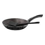 Sarten Tramontina Paris N28 Teflon Wok Utensillo Regalo